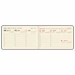 Еженедельник датированный 2025 МАЛЫЙ ФОРМАТ 95х155 мм А6, BRAUBERG "Unique", темно-коричневый, 115997