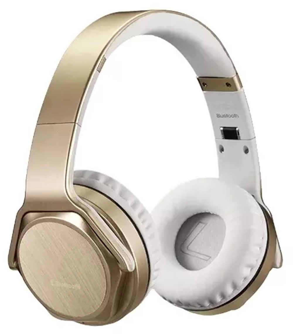 Bluetooth Наушники SODO MH3 Gold, наушники колонка, беспроводные наушники, золото