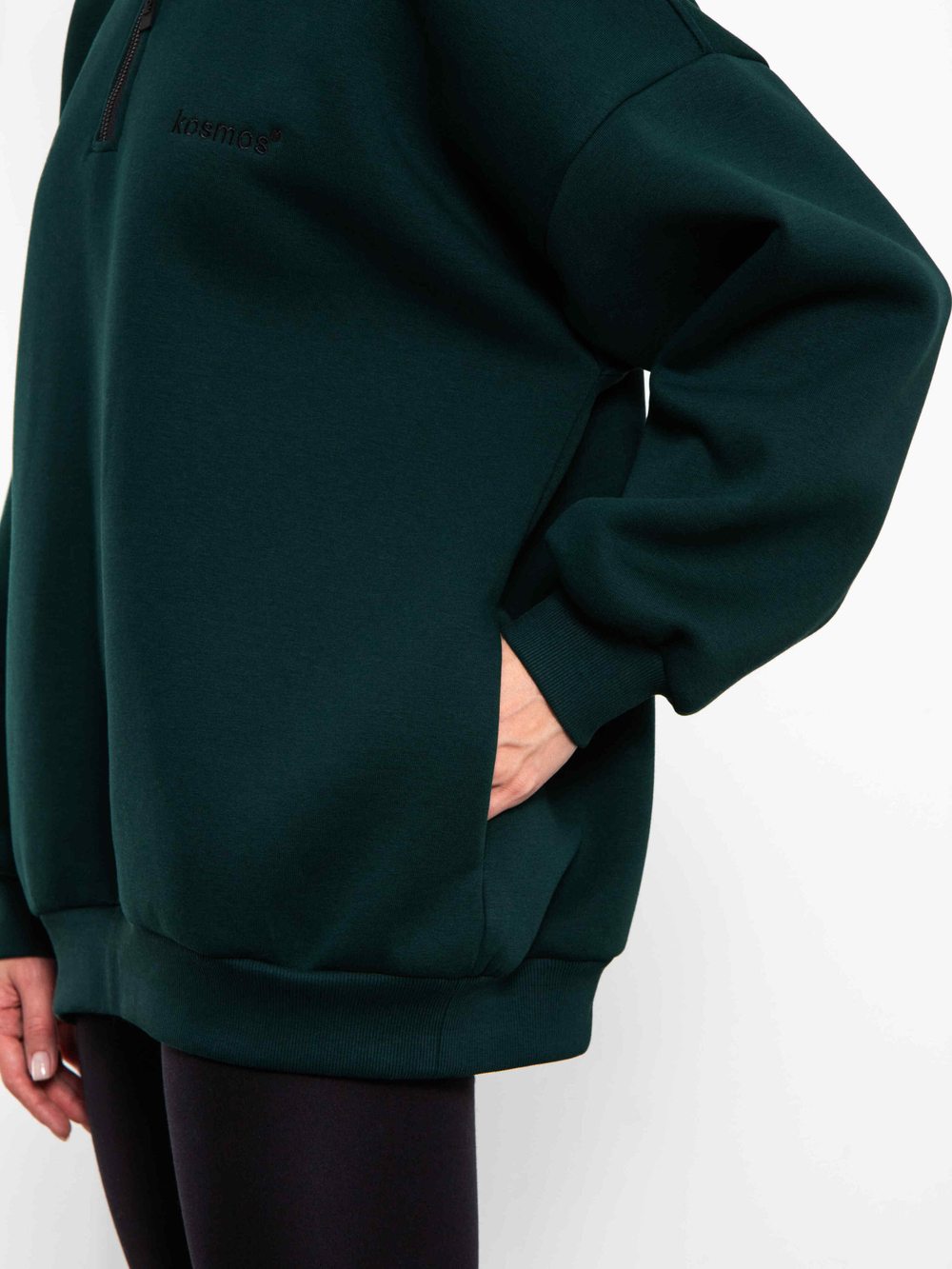 Свитшот на молнии Everest Малахит