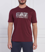футболка EA7 - бордовый(6LPT09 PJ02Z)