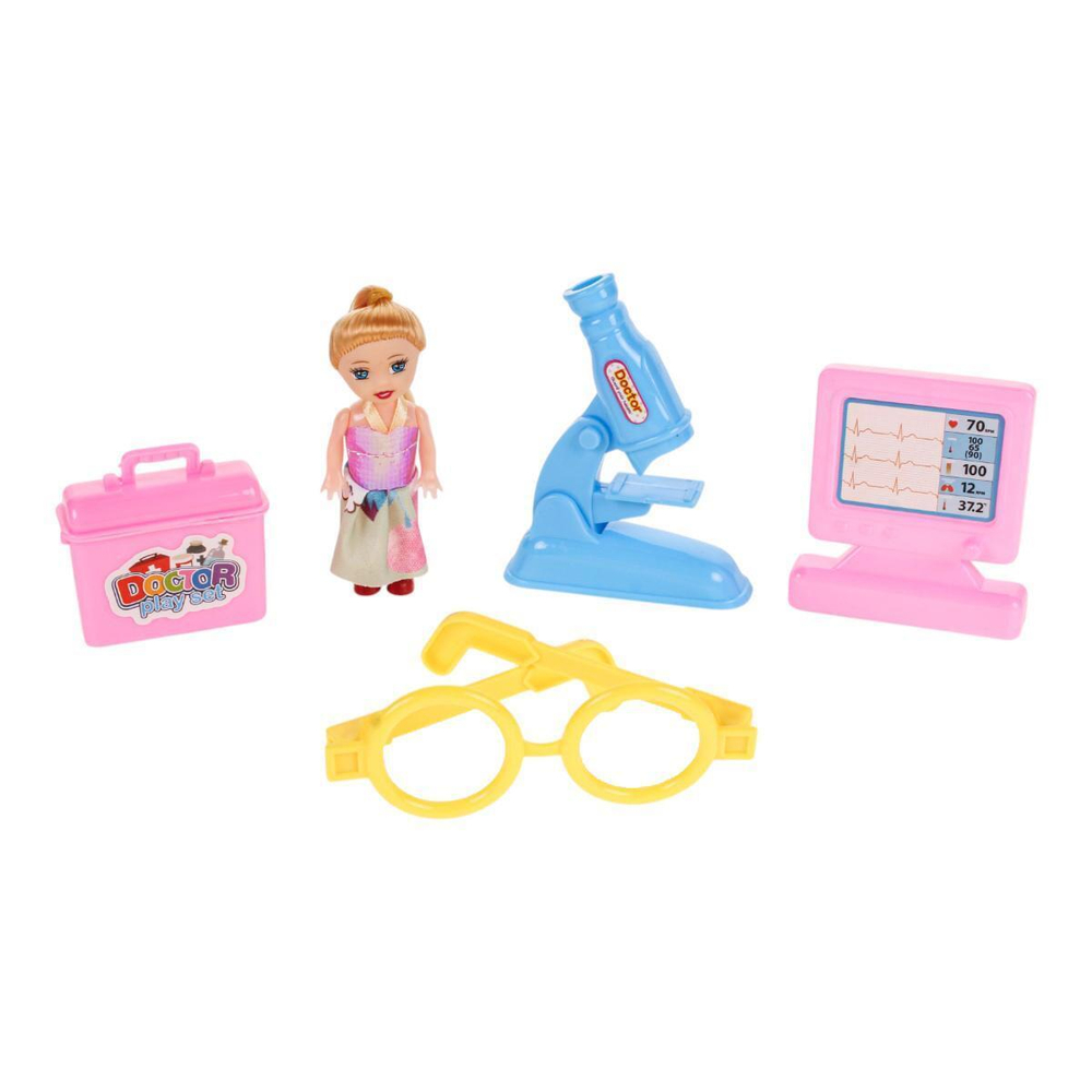 Набор Доктора, розовый, блистер M505-16