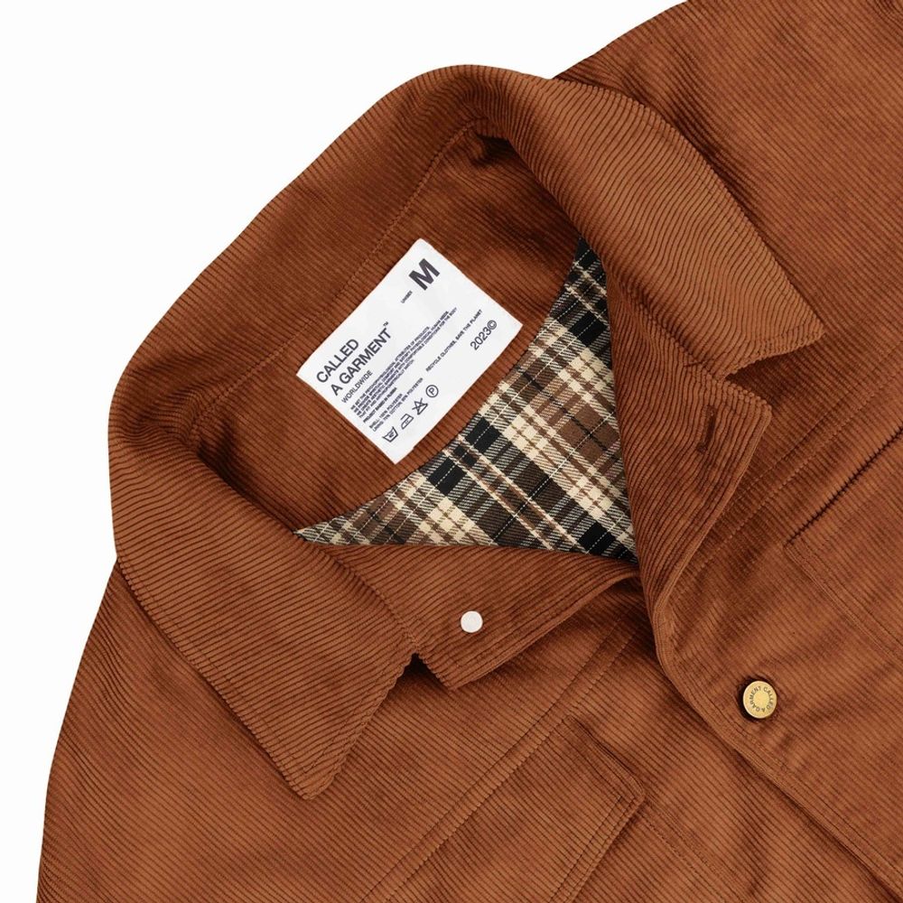 Куртка Called a Garment Corduroy work Карамельная