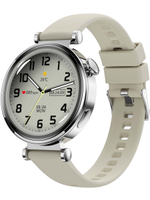 Смарт часы PARASMART Arielle GT4mini (силиконовый ремешок, серебристый)