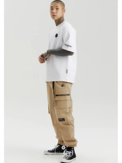 Брюки-карго на молнии