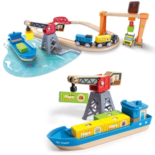 Деревянная железная дорога Подъемно-погрузочная гавань