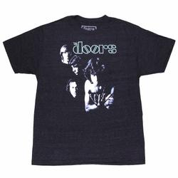 Футболка The Doors группа (темно-серая)