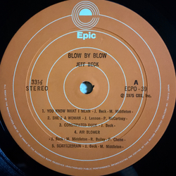 Виниловая пластинка Jeff Beck – Blow By Blow LP