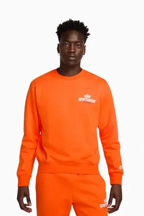 Кофта Nike Sportswear Club - оранжевый