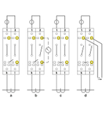 0311126 - URTK/SP - Измерительная клемма с ползунковым размыкателем