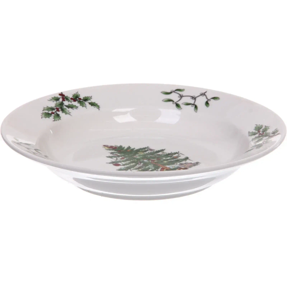 Тарелка керамическая «Ёлочка» 23*4,5см