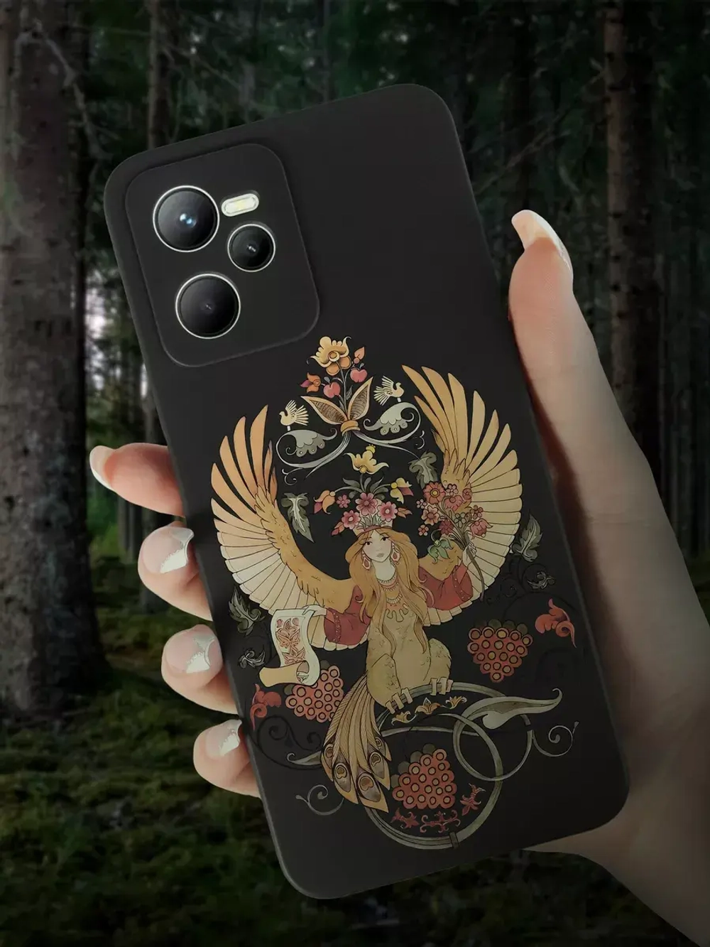 Чехол на Realme С35 с принтом