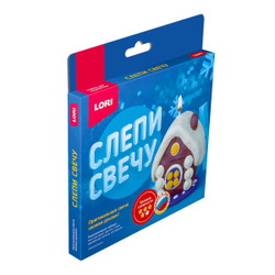 Набор для творчества "Слепи свечу Зимний домик"