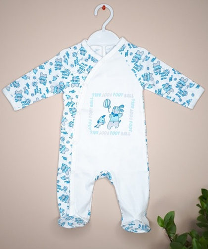 Комбинезон Foot Ball (голубой)