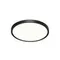 7660/24L MITRA LED SN 087 Светильник пластик/белый/черный LED 24Вт 3000/4000K D300 IP40 ALFA BLACK