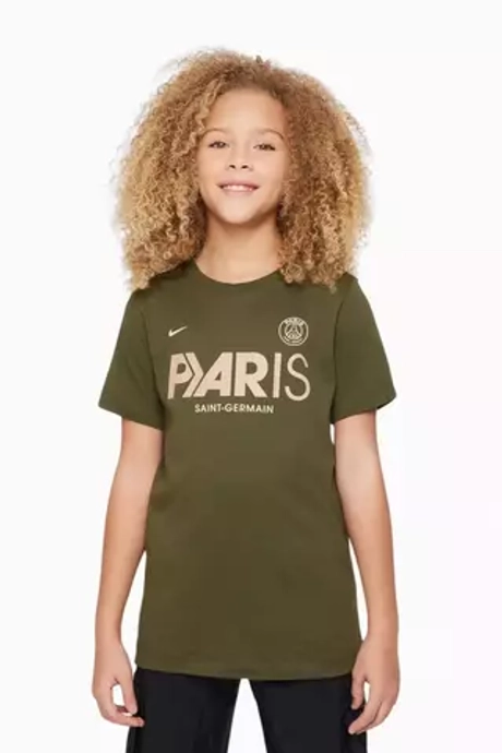 Футболка Nike PSG 23/24 Mercurial Junior - зеленый