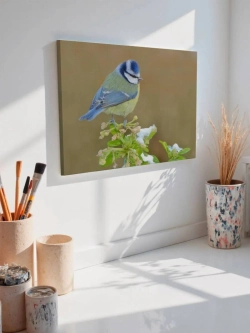 Картина на стену 40 X 50 Синица
