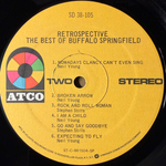 Buffalo Springfield ‎– Retrospective - The Best Of Buffalo Springfield (США 1977г.) Т