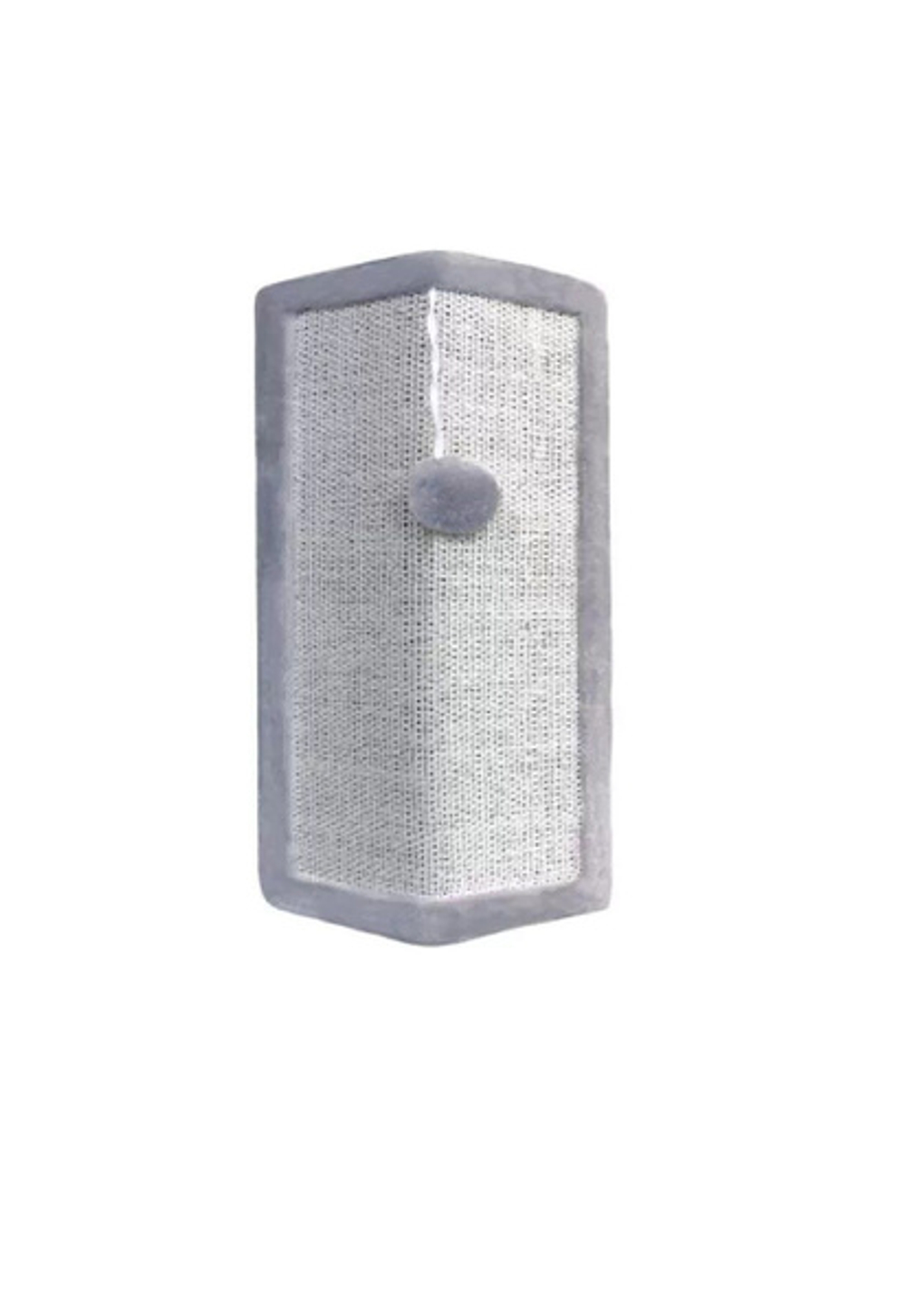 ЗВЕРЬЕ МОЕ Когтеточка для кошек угловая сизаль, 60*32*3 см