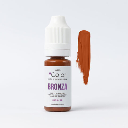 bronza 10 ml  icolor корректор для бровей