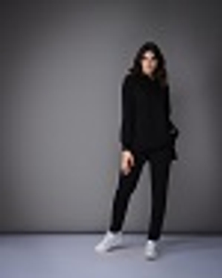 14-01-21 SS Спортивный костюм с брюками, черный XL