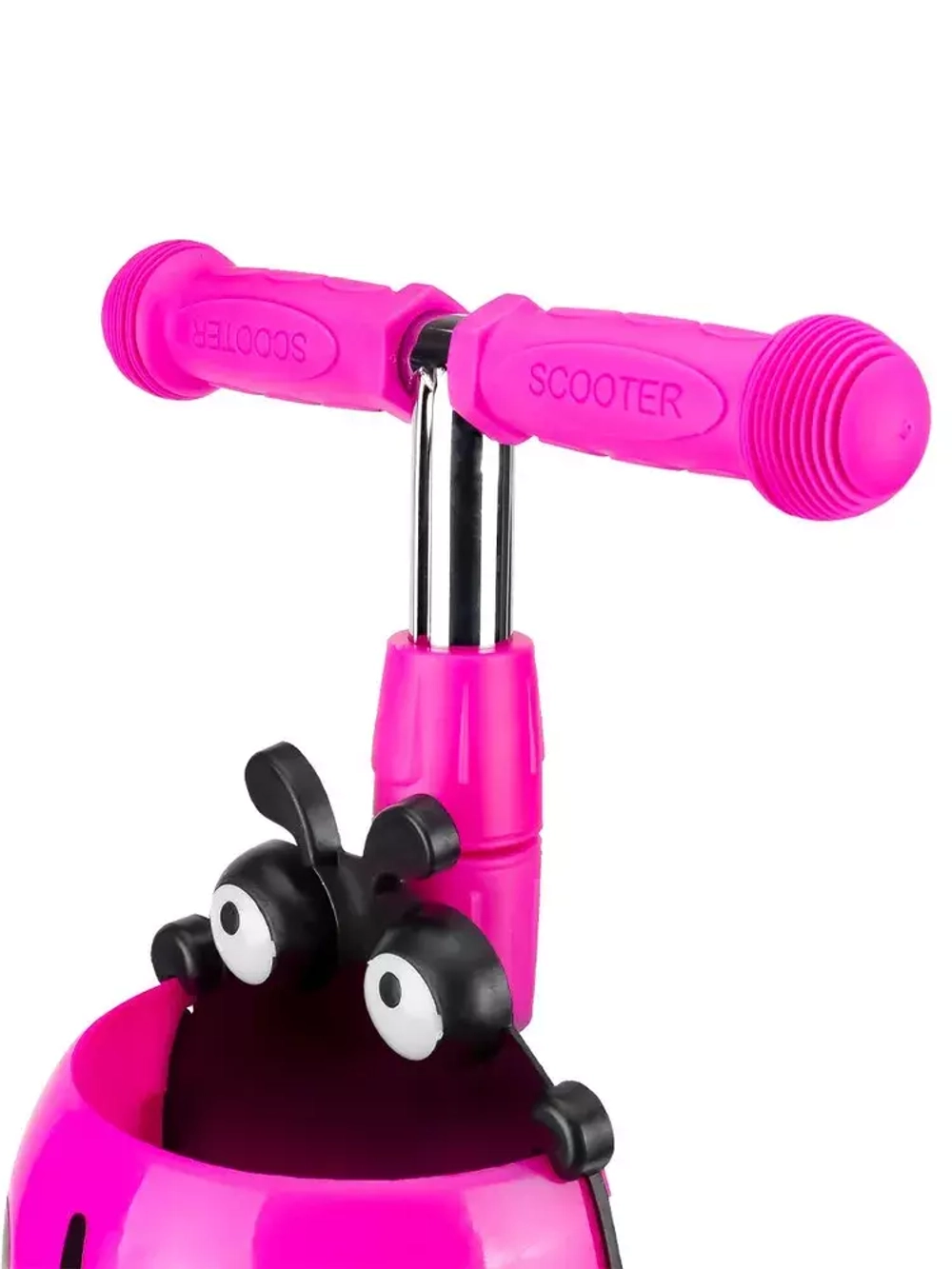 Самокат-каталка 5в1 Slider розовый колеса светятся, 25кг SR1NP