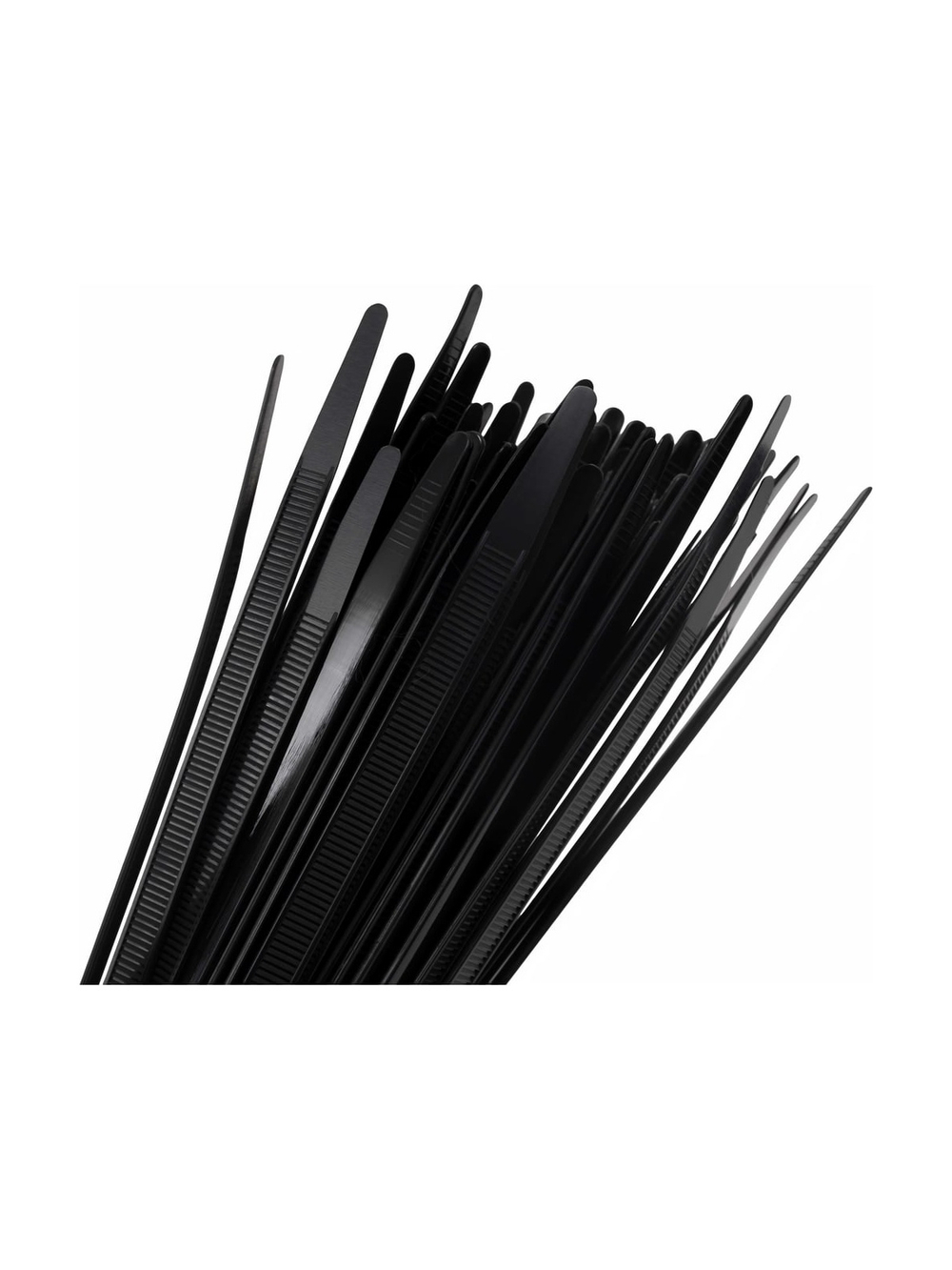 Нейлоновая хомут-стяжка 7,6х500 черная, 100 шт Gigant G/1/85