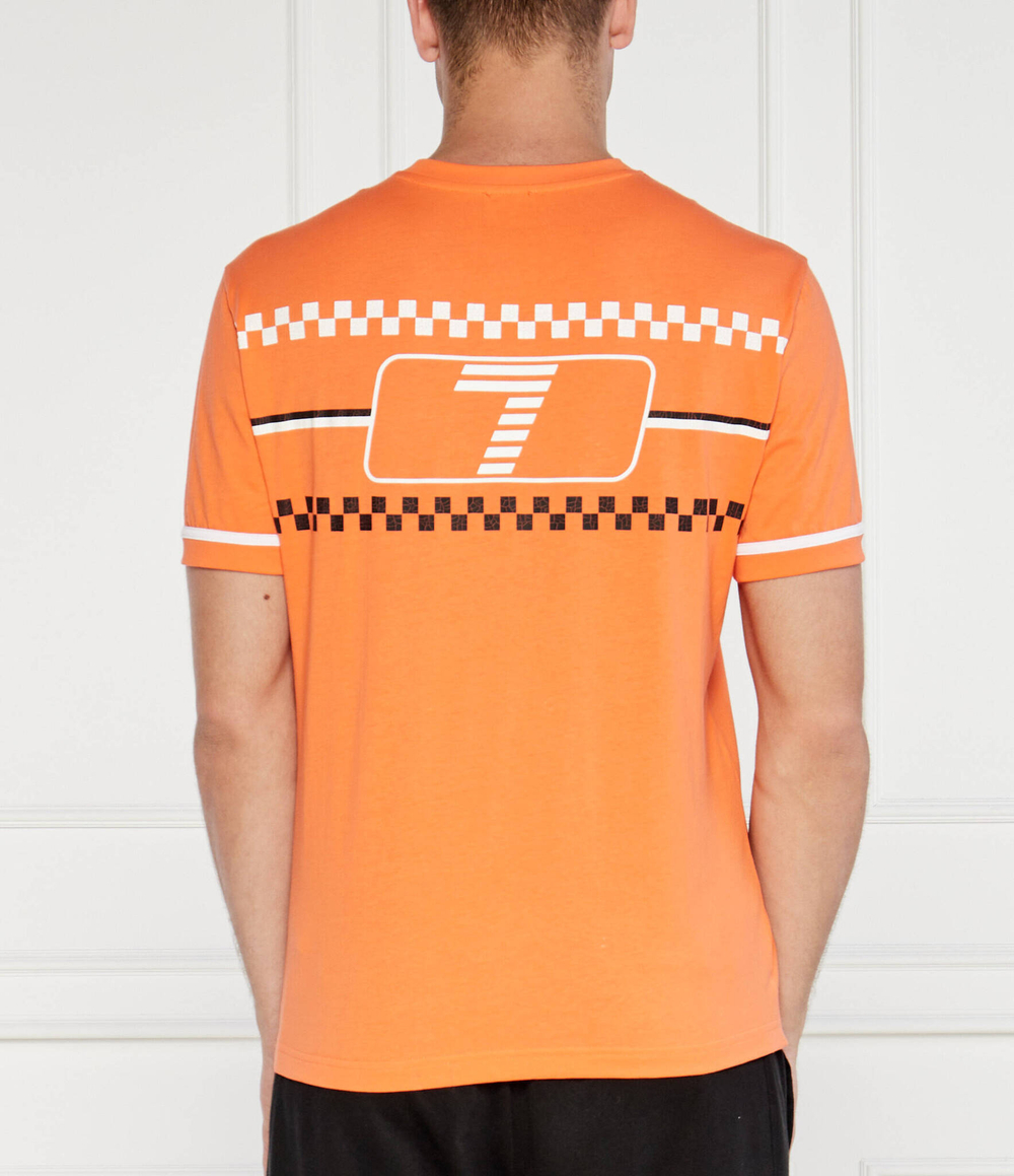 Футболка EA7 - оранжевый(3DPT13 PJ3BZ)