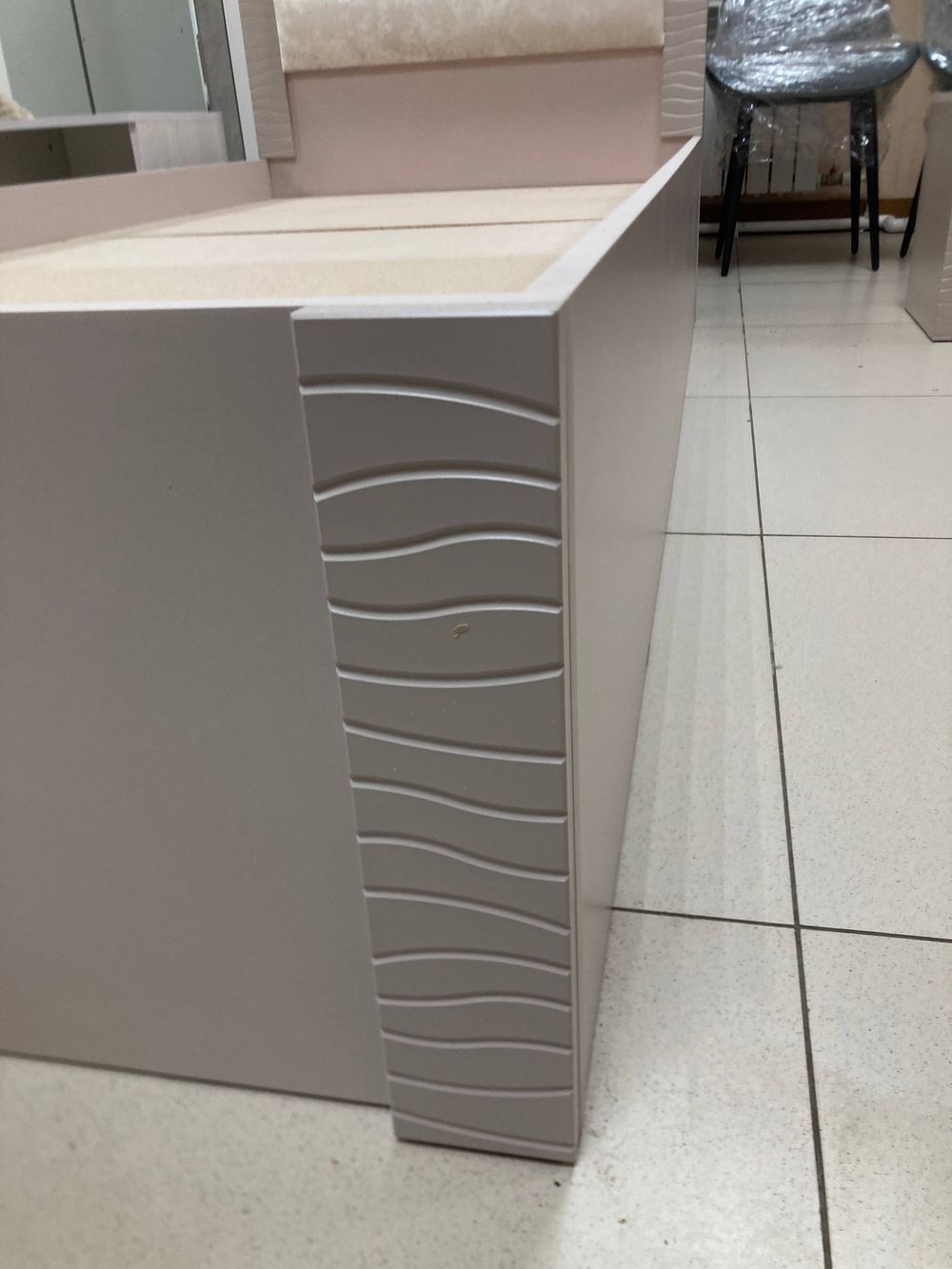 Кровать Монако LIGHT КР-17 кашемир 900