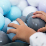 Romana Airpool Детский сухой бассейн Easy (серый с розовыми шариками)