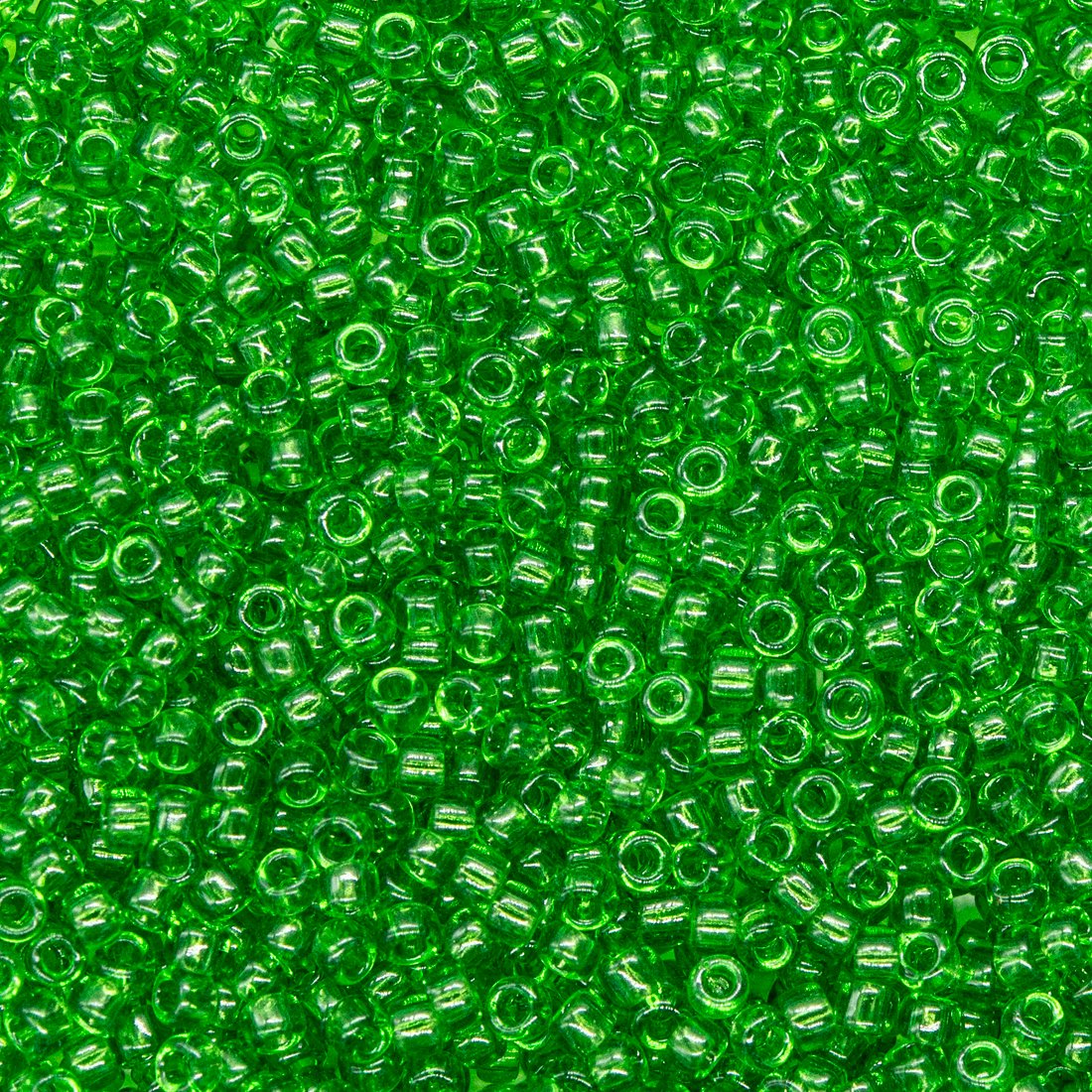 Японский бисер TOHO Round 15/0 (№7), прозрачный