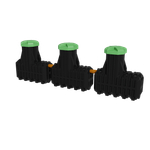 Септик ЭКОбокс эконом 6000 ИРПЛАСТ (как Байкал) Ирпласт 6000 л./ 2400 л. в сутки / 6-9 чел. / самотечный сброс (5760x780x1960см;300кг;черный) - арт.560371