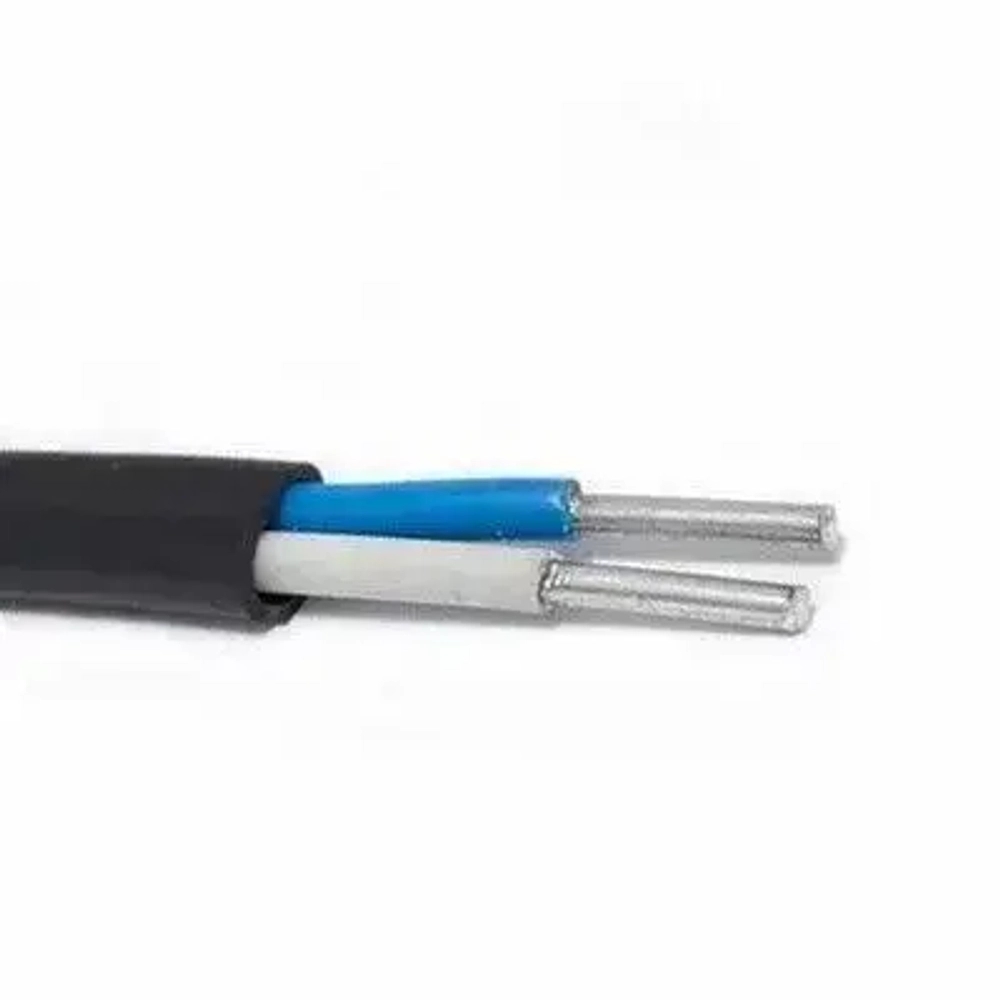 Кабель алюминиевый АВВГ-П 2х2,5, 100 метров, ГОСТ (6,4 кг)