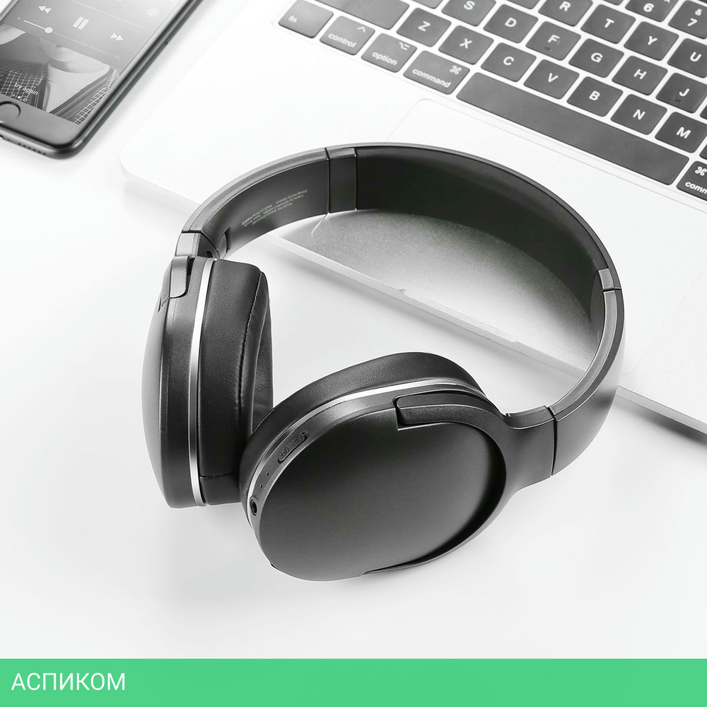 Наушники Baseus Encok Wireless headphone D02 Pro Black (NGTD010301)