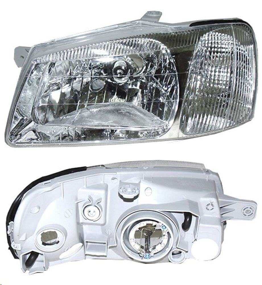 Фара Hyundai Accent (Тагаз) лев. /эл. корр./ (COMPONENT)