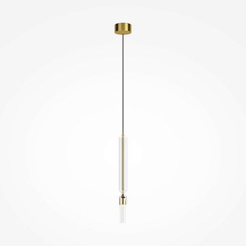 Подвесной светильник 3W 3000К MOD469PL-L3BS3K латунь/прозрачный Peg Maytoni