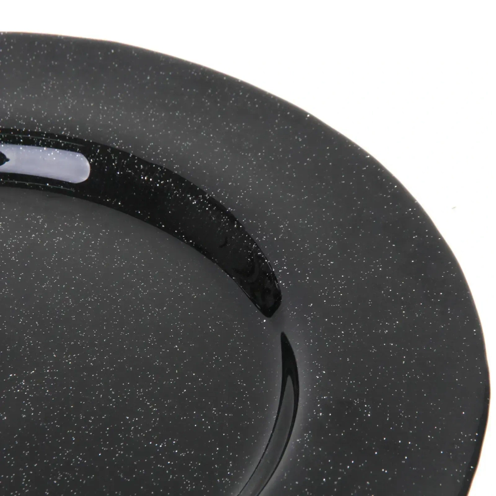 Тарелка 26см «Блэк рояль» черная