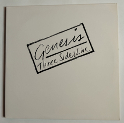 Винтажная виниловая пластинка LP Genesis Three Sides Live (USA 1982)