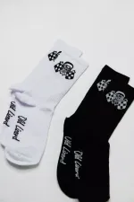 Носки Old Lizard Reaper белые и черные