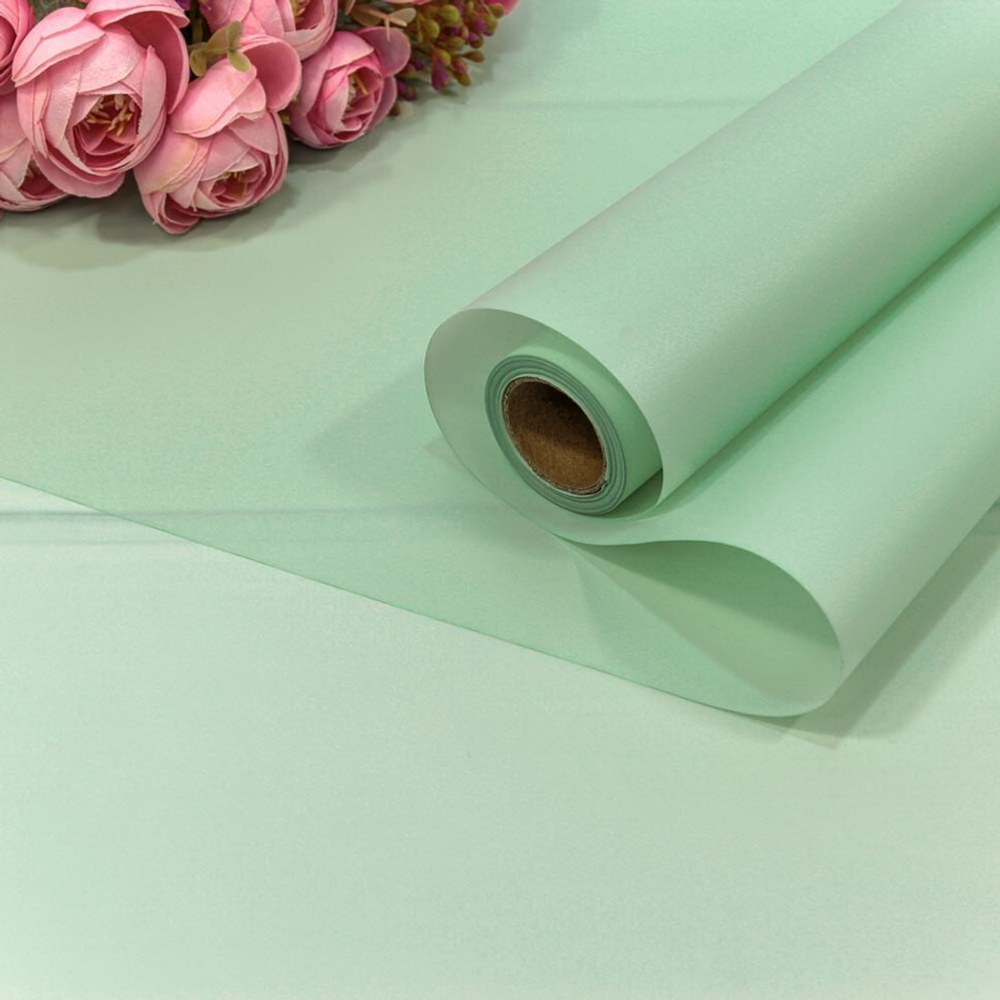 Пленка В рулоне 10 м х 58 см двухсторонняя (Голубой)