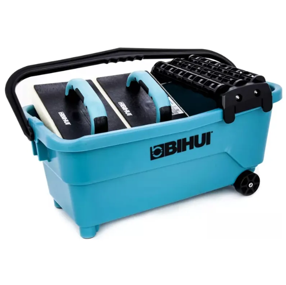 ВЕДРО ДЛЯ ПЛИТОЧНИКА С РОЛИКАМИ BIHUI (КЮВЕТА) 19Л, TWS19