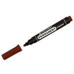Маркер перманент. CENTROPEN PERMANENT 2,5 мм корич. круглый