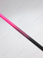 Палочка Sasaki 60 см с трехцветная черный/розовый/белый с темно-красной ручкой B (Black)