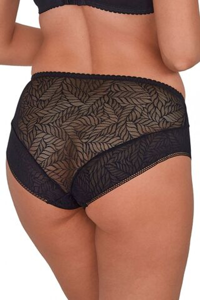 Трусики-слипы со средней линией талии Sandy (Размер: L) (Цвет: черный)