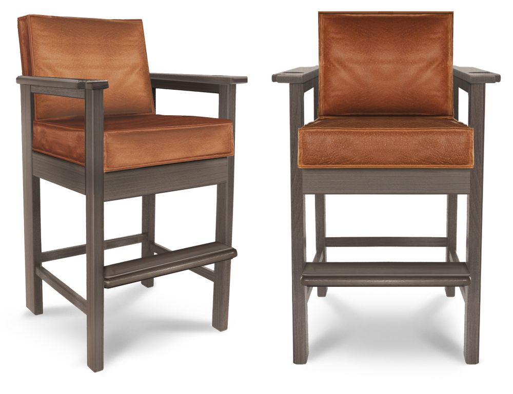 Стул бильярдный Бристоль ясень (Grey_bristol,Винилискожа Mahogany,Винилискожа (Mahogany) цвет № 202)