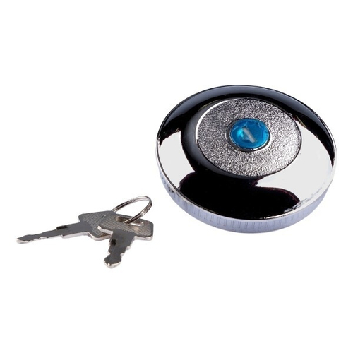 Крышка бензобака /УАЗ 452/ (металл) с ключом хром (MetalPart)