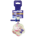 Расческа массажная детская «ФРАТТИ БУМ», девочка Аля, форма цветочек, 16*8см (блистер Ультрамарин)