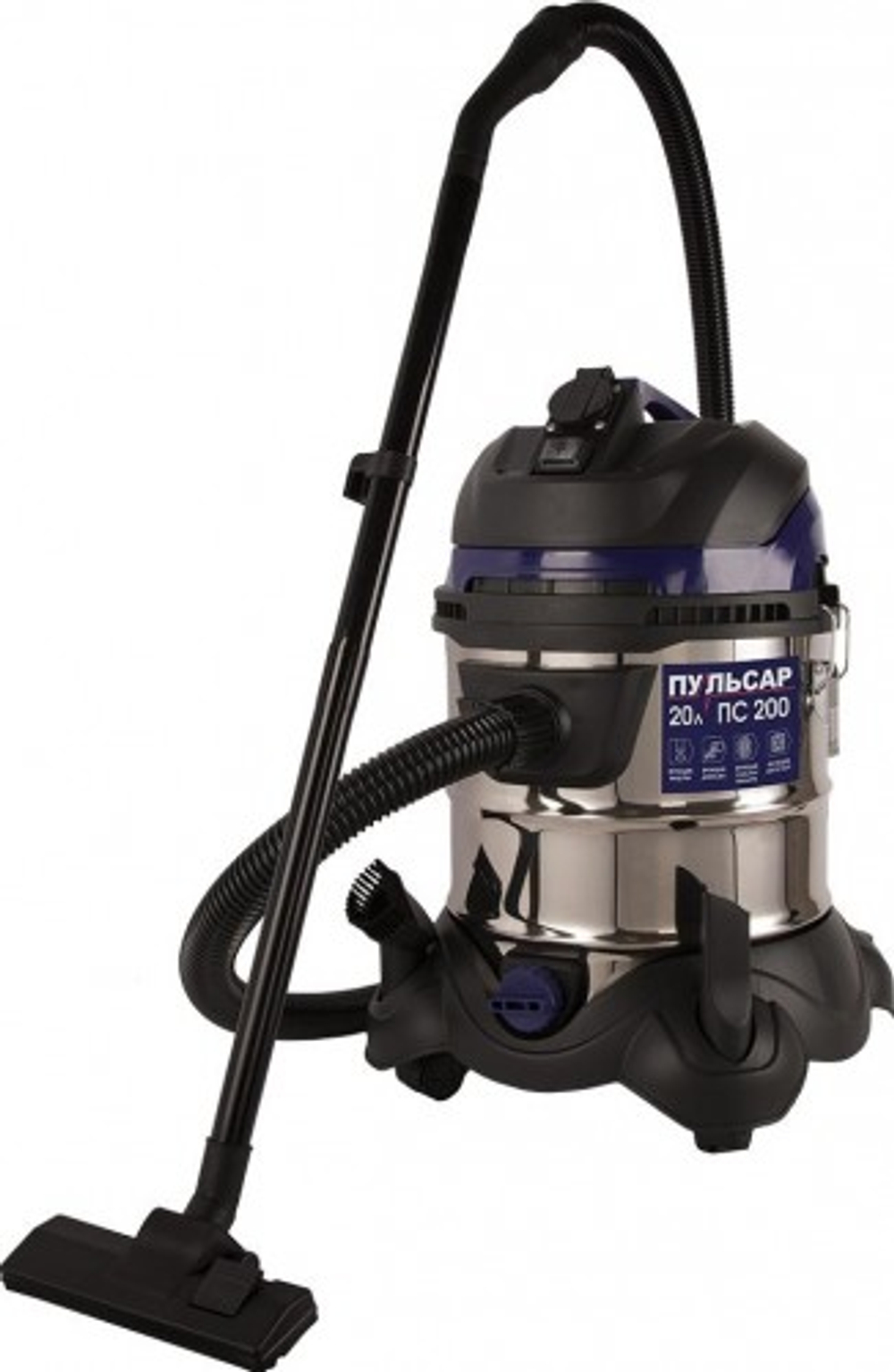 Пылесос строительный ПУЛЬСАР ПС 200 791-424