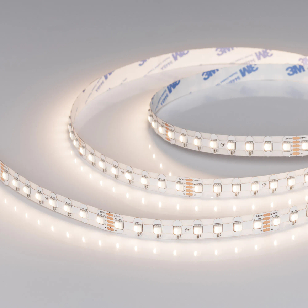 Светодиодная лента RZ-H96-12mm 24V RGBW-Day (12 W/m, IP20, 5m) (Arlight, CRI>90) 061947