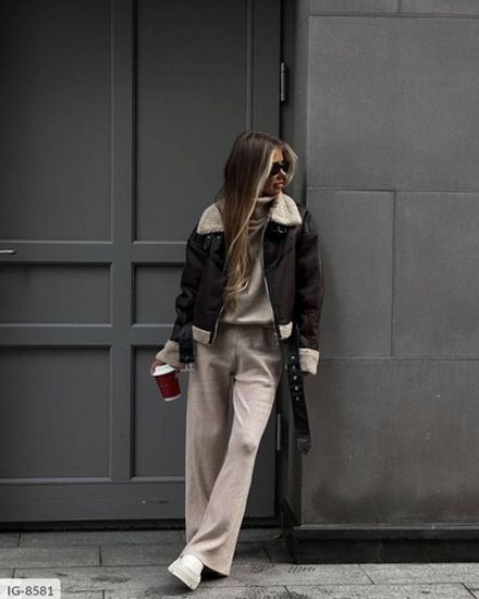 Дубленка IG-8580 Фабрика Моды Фото 2