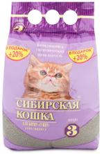 Сибирская кошка наполнитель комкующийся для КОТЯТ супер